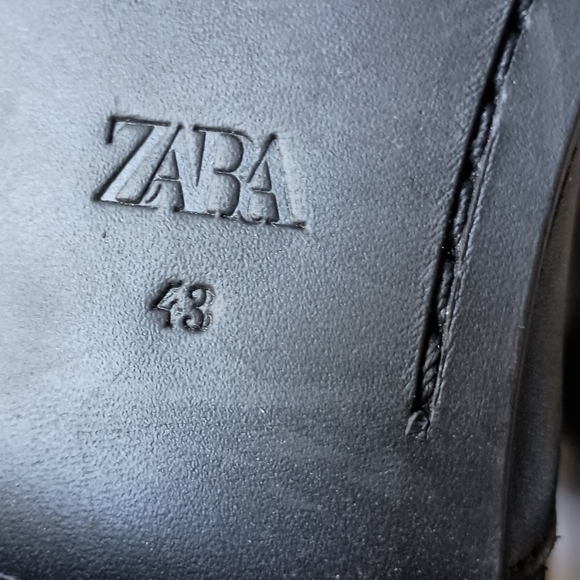 Zara Black Leather Men\'s Chelsea Boots_43 main image 7